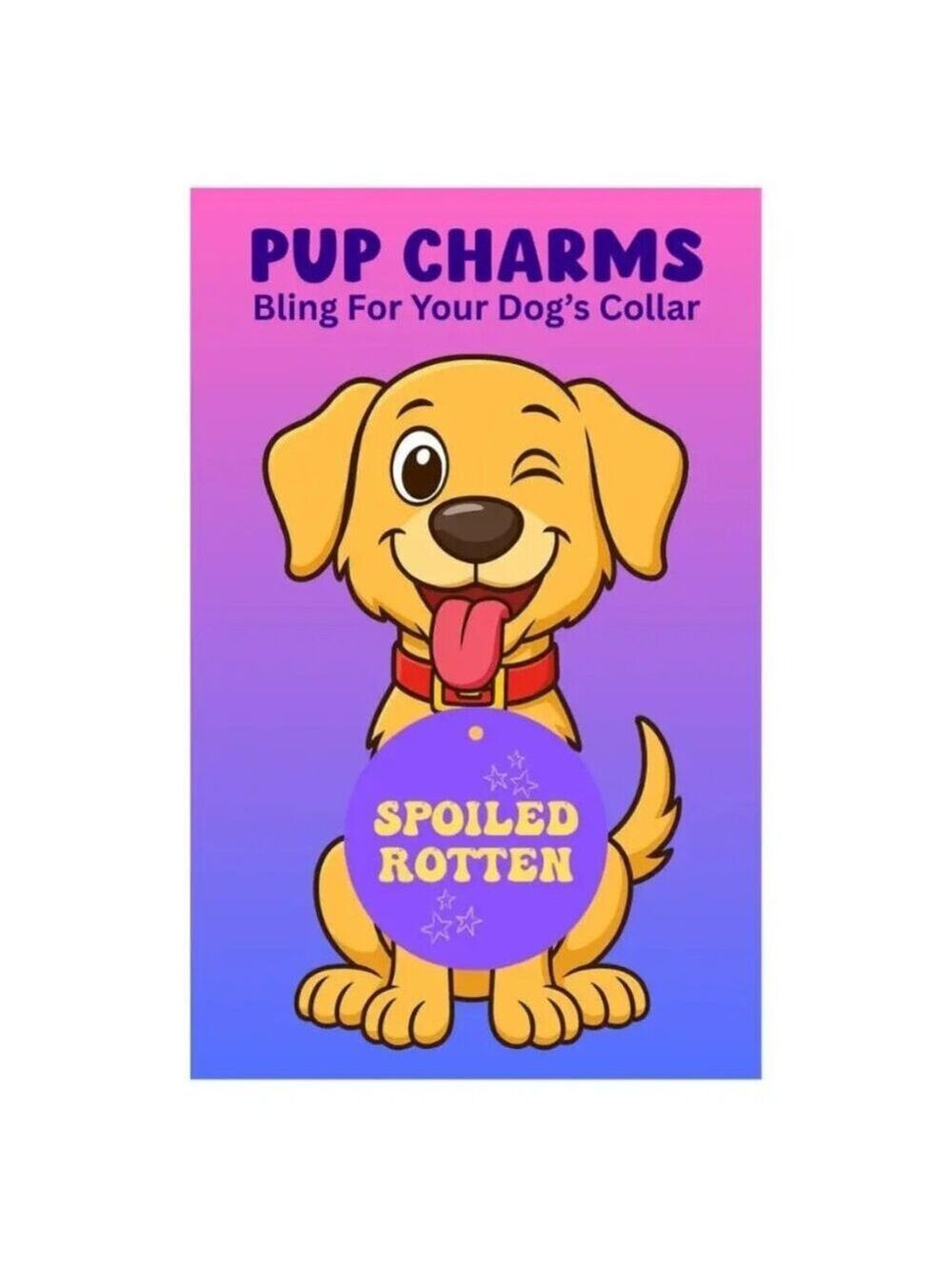 ($8) Pup Charm Dog Tag